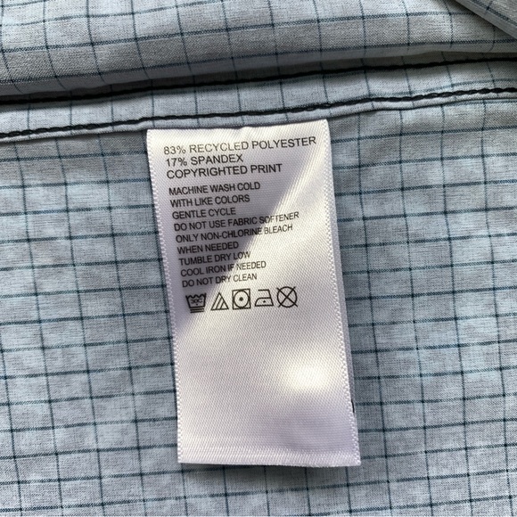 Men’s Tommy Bahama Coast Mosaic Geo Short Sleeve Beach Shirt size medium - Picture 4 of 9